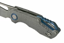 MKM Isonzo FX03M-3BC Clippoint M390, Black Canvas Micarta Navaja, Diseño Jesper Voxnaes -ES Cuchillos Ventas 2024 MMK FX03M 3BC 05 mkm scaled