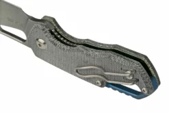 MKM Isonzo FX03M-3BC Clippoint M390, Black Canvas Micarta Navaja, Diseño Jesper Voxnaes -ES Cuchillos Ventas 2024 MMK FX03M 3BC 06 mkm scaled