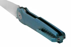 MKM Miura Blue Titanium, Navaja Satin MI-TBL, Diseño Simone Tonolli -ES Cuchillos Ventas 2024 MMK MI TBL 04 mkm scaled