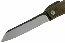 Ohta FK9 Higonokami-navaja, Green Canvas Micarta -ES Cuchillos Ventas 2024 OHTA OFF FK9 M G 03 ohta knives scaled