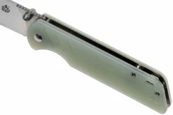 QSP Knife Parrot QS102-H Jade G10, Navaja -ES Cuchillos Ventas 2024 QS102 H 07 qsp knife scaled