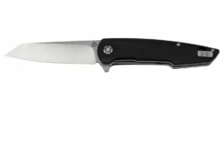 QSP Knife Phoenix QS108-C1, Satin D2, Black G10, Navaja