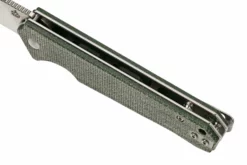 QSP Knife Mamba V2 QS111-I1 Satin, Green Micarta Navaja -ES Cuchillos Ventas 2024 QS111 I1 07 qsp scaled