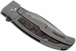 QSP Knife Legatus QS136-B Fibra De Carbono. Red G10 Cuchillo De Caballero, DBW Design -ES Cuchillos Ventas 2024 QS136 B 04 qsp scaled