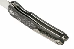 QSP Knife Otter QS140-A1 Satin, Aluminum Foil Carbonfiber Navaja -ES Cuchillos Ventas 2024 QS140 A1 05 qsp scaled