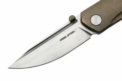 Real Steel Luna Maius Titanium Tan Bronze 7092, Navaja -ES Cuchillos Ventas 2024 RL7092 03 realsteel scaled