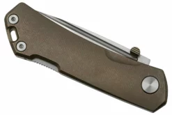 Real Steel Luna Maius Titanium Tan Bronze 7092, Navaja -ES Cuchillos Ventas 2024 RL7092 06 realsteel scaled