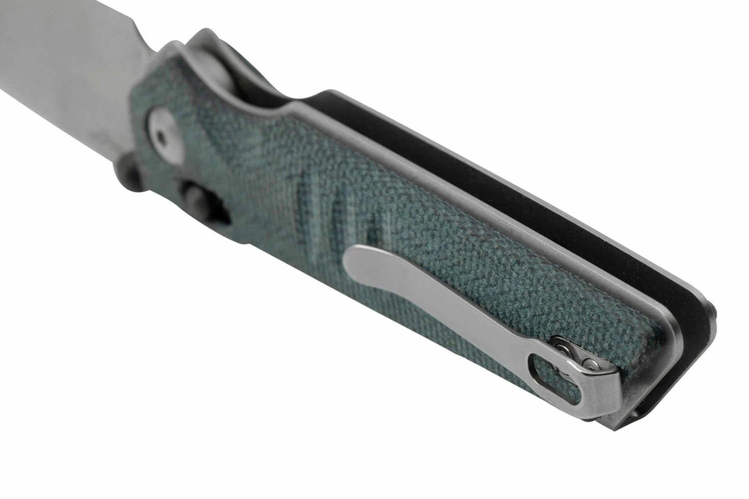 Real Steel Sacra, 7711D Denim Micarta, K110, Navaja 4 Real Steel Sacra, 7711D Denim Micarta, K110, Navaja - Imagen 4