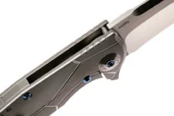 Reate K4 Grey, Damascus Inlay, M390 Satin Finish Navaja -ES Cuchillos Ventas 2024 RTK4 DAM SF 07 reate rtk4 dam sf 07