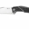 Reate T3500 Bead Blast Titanium, FatCarbon Black Camo Navaja, Diseño De Tashi Bharucha