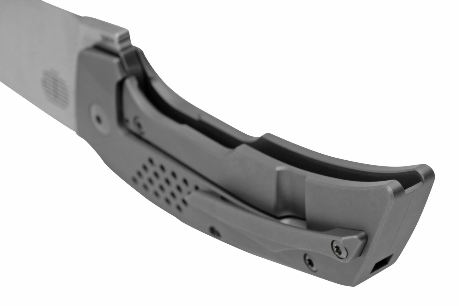 Reate T3500 Bead Blast Titanium, FatCarbon Black Camo Navaja, Diseño De Tashi Bharucha 4 Reate T3500 Bead Blast Titanium, FatCarbon Black Camo Navaja, Diseño De Tashi Bharucha - Imagen 4