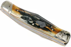 Rough Ryder Small Moose Cinnamon Stag RR2157 Damascus Navaja Slipjoint 7 Rough Ryder Small Moose Cinnamon Stag RR2157 Damascus Navaja Slipjoint -ES Cuchillos Ventas 2024 RY2157 04 rough ryder scaled