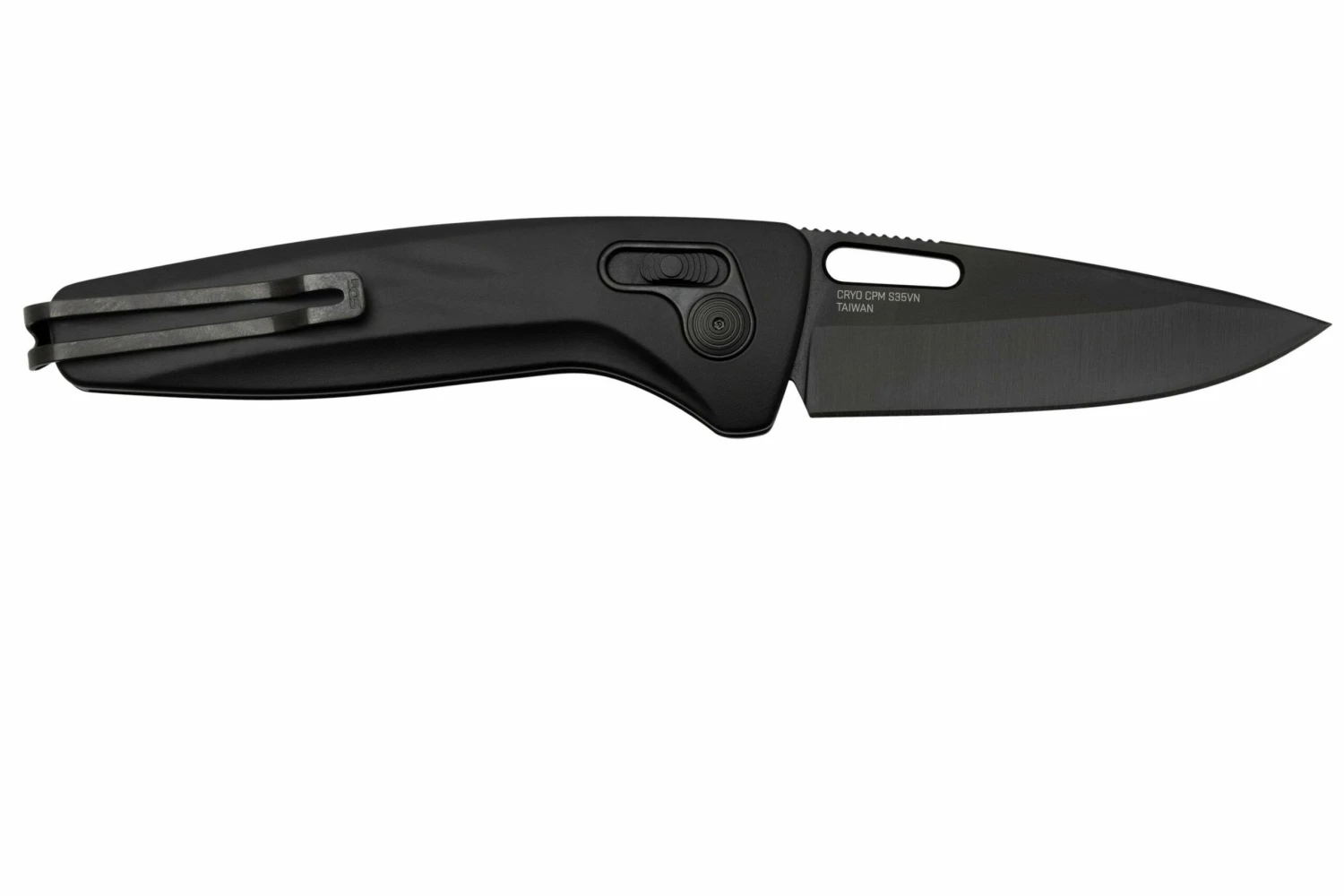 SOG One-Zero XR Black Aluminum, Black Chrome 12-73-03-57 Navaja 2 SOG One-Zero XR Black Aluminum, Black Chrome 12-73-03-57 Navaja - Imagen 2