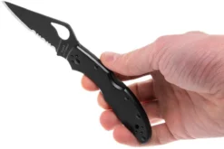 Spyderco Byrd Meadowlark 04BKPS2 Parcialmente Dentado, Negro -ES Cuchillos Ventas 2024 SPBY04BKPS2 08 spyderco byrd meadowlark 2 spby04bkps2 08