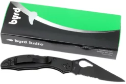 Spyderco Byrd Meadowlark 04BKPS2 Parcialmente Dentado, Negro -ES Cuchillos Ventas 2024 SPBY04BKPS2 09 spyderco byrd meadowlark 2 spby04bkps2 09