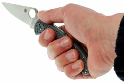Spyderco Delica 4 Gris, C11FPGY -ES Cuchillos Ventas 2024 SPC11FPGY 07 spyderco delica 4 grijs spc11fpgy d7