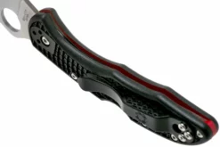Spyderco Delica 4 Thin Red Line C11FPSBKRD Navaja -ES Cuchillos Ventas 2024 SPC11FPSBKRD 05 spyderco scaled
