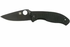 Spyderco Tenacious C122GBBKP Navaja, Hoja Negra Plain Edge