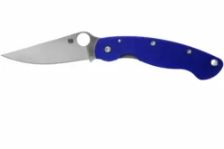 Spyderco Military C36GPDBL Dark Blue S110V, Navaja