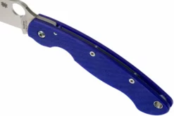 Spyderco Military C36GPDBL Dark Blue S110V, Navaja -ES Cuchillos Ventas 2024 SPC36GPDBL 07 spyderco scaled