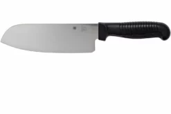 Spyderco K08PBK Santoku 16.5 Cm, Negro