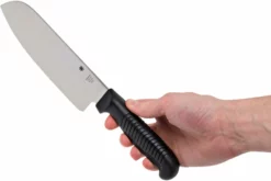 Spyderco K08PBK Santoku 16.5 Cm, Negro -ES Cuchillos Ventas 2024 SPK08PBKB 06 spyderco kitchen scaled