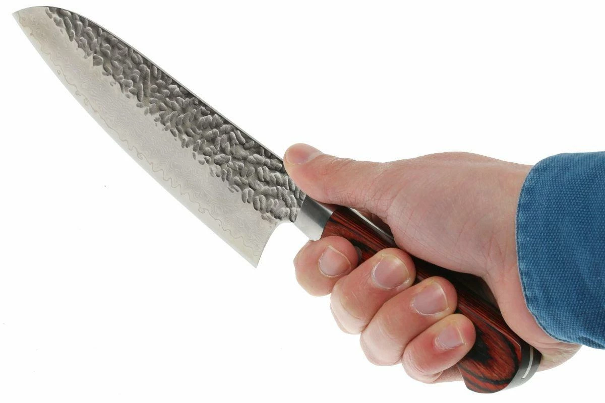 Sakai Takayuki 33-Layer Damascus Cuchillo Santoku, 18 Cm 5 Sakai Takayuki 33-Layer Damascus Cuchillo Santoku, 18 Cm - Imagen 5