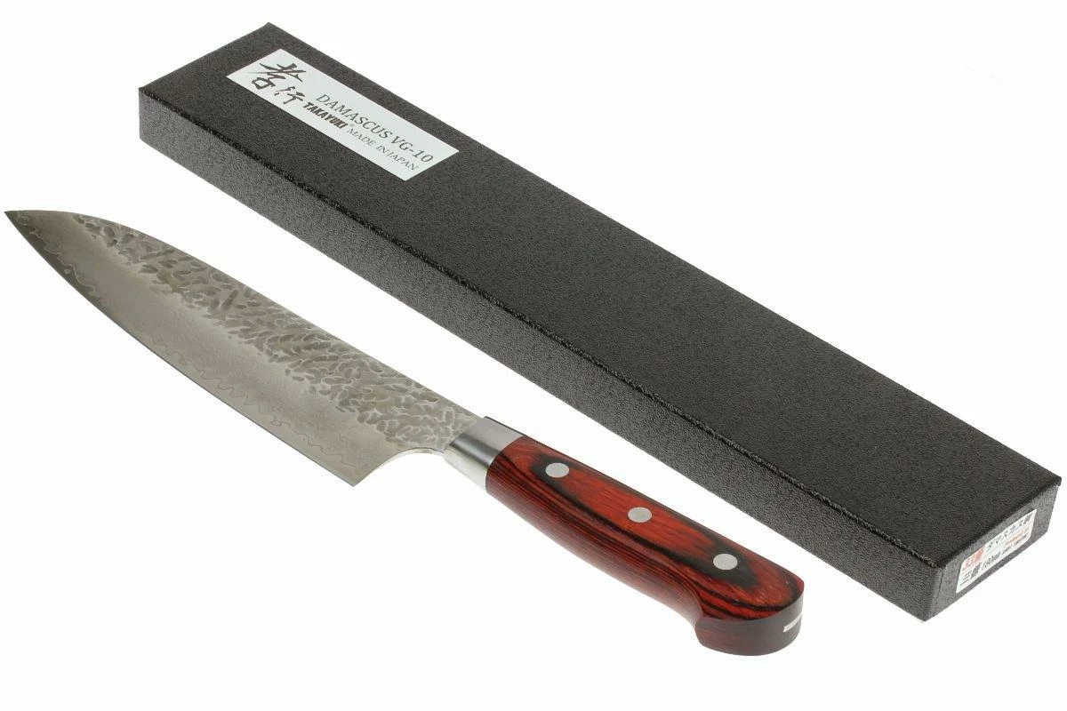 Sakai Takayuki 33-Layer Damascus Cuchillo Santoku, 18 Cm 6 Sakai Takayuki 33-Layer Damascus Cuchillo Santoku, 18 Cm - Imagen 6