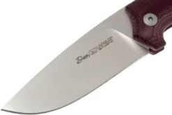 Viper Dan 1 5928CBR Burgundy Micarta N690, Drop-point -ES Cuchillos Ventas 2024 VPV5928CBR 03 viper dan 1 vpv5928cbr 03