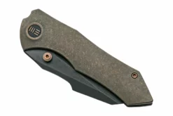 WE Knife High-Fin, WE22005-2, Bronze Titanium, Black CPM-20CV Navaja -ES Cuchillos Ventas 2024 WKWE22005 2 06 weknife scaled